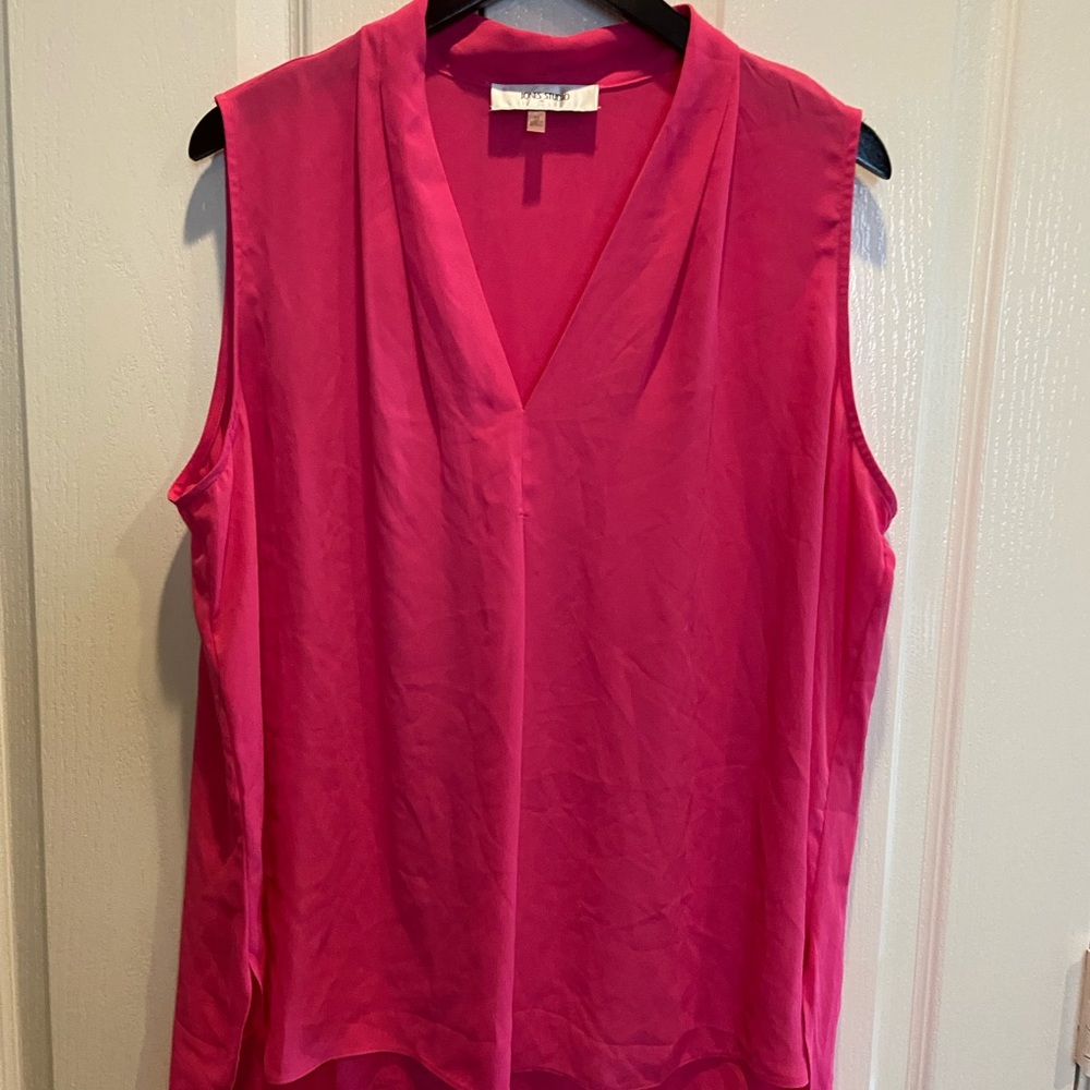 Jones Studio Pink Shell/Tank 2X
